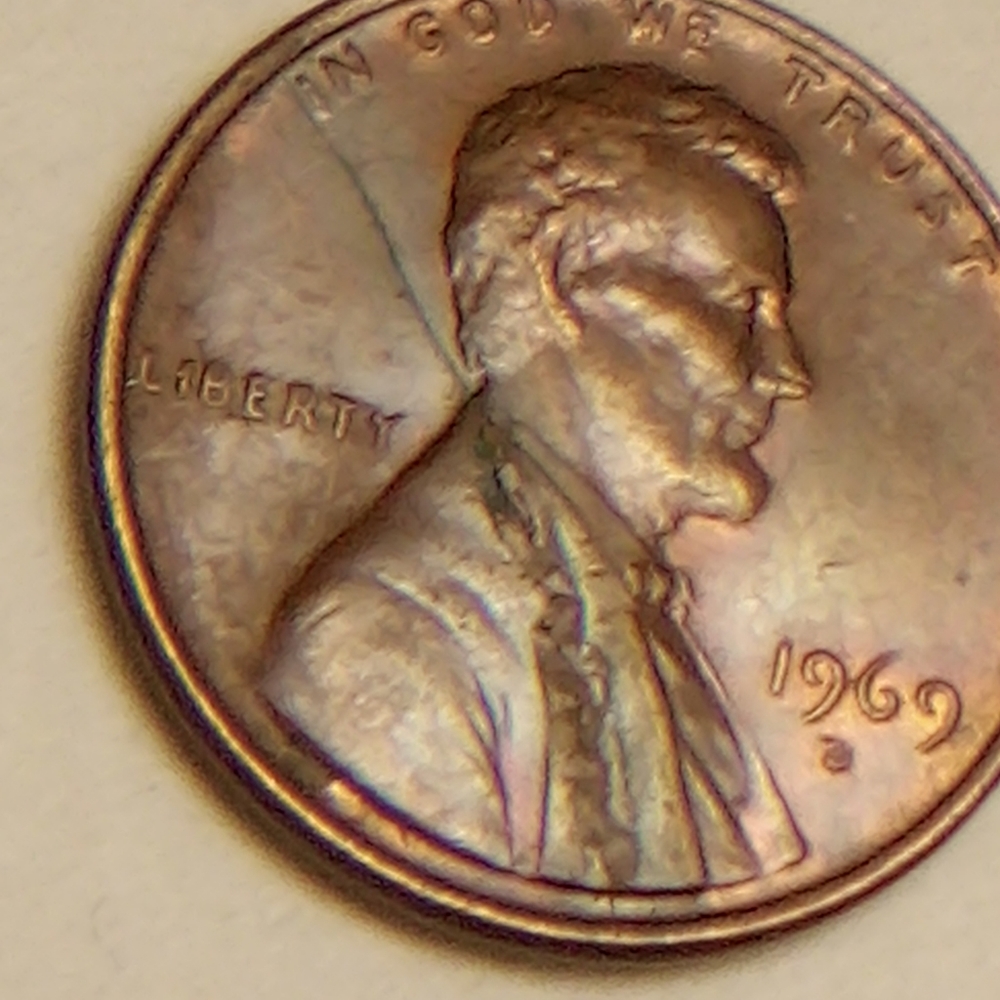 1969d penny error